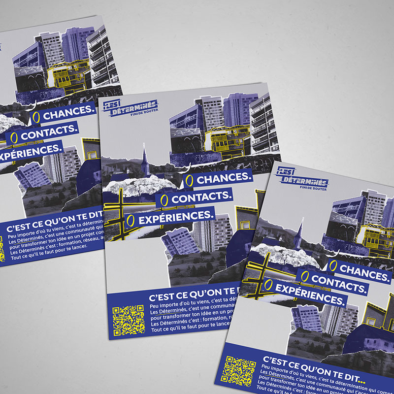 flyer les determines